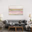 Subtle Reflections with Blush 1 Piece Painting on Canvas-247473976-257664481