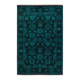Yosias One-of-a-Kind 4' 1" X 6' 1" Hand Knotted Area Rug