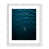 White Framed