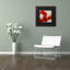 «Coquelicots Rouge I» par Jadaya, impression encadrée-20093546-20093548-64114791