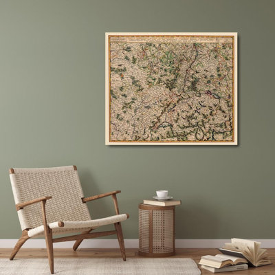 Lark Manor™ Visscher Gallery Wrapped Canvas Art Titled: Moselle River Basins Germany France Luxembourg ITRH0004