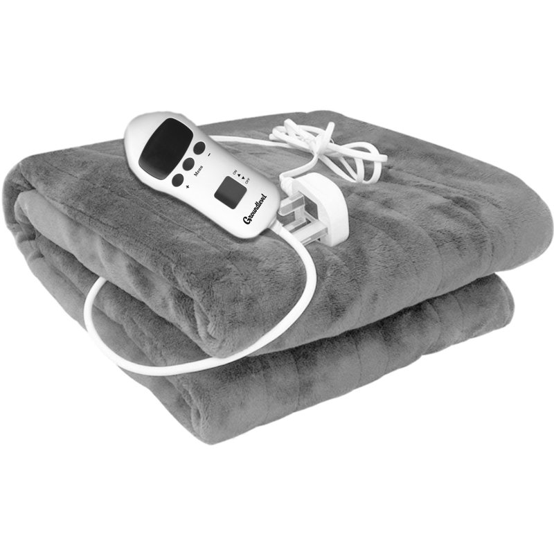 Throw Blanket, Silver