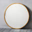 Thora Metal Round Wall Mirror-89220320-32727843
