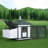 Janda 16.075 Square Feet Walk In Chicken Coop with Chicken Run For Up To 4 Chickens-718498013