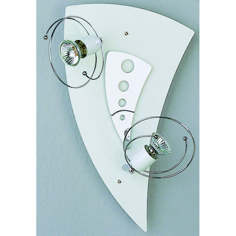 Cael Spotlight, White and chrome