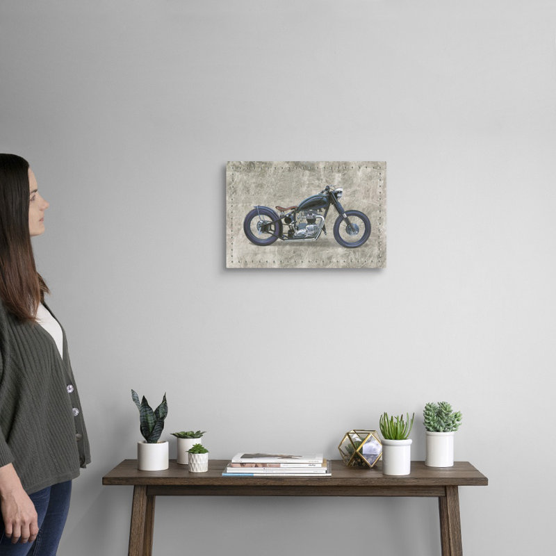 « Lets roll I Gray » par James Wiens-impression d’art graphique sur toile, Toile tendue, H 12 po x l 18 po x P 1,25 po