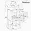 Meuble-lavabo simple 20 po avec plateau Skyanne-811576843