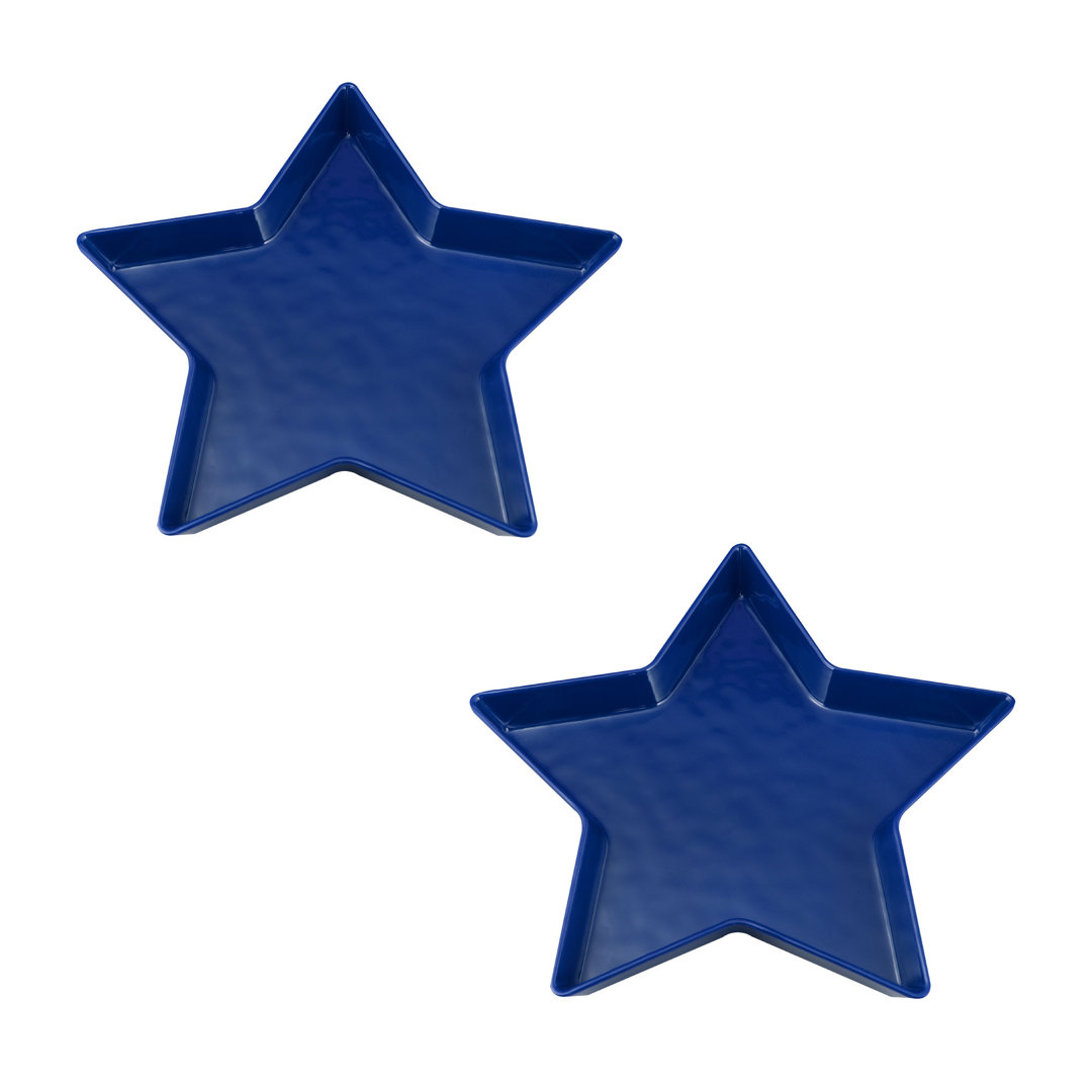 Fischer 11.3" Melamine Dinner Plate (Set of 2) The Holiday Aisle® 