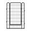 Cage pour chien avec cadre en fer forgé et ouvertures latérales-114701759