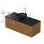 Meuble-lavabo flottant 3 portes