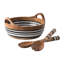 Stonewood Stripe Salad Server 2 - Piece Set