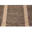 Grand tapis contemporain asiatique brun chic