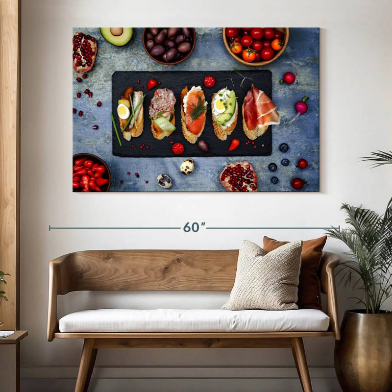 Yarlin Bruschetta Platter, 32" H x 48" W