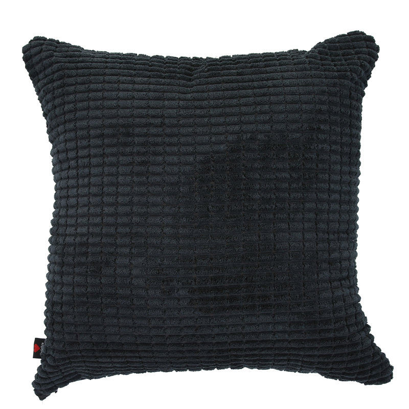 Alston Square Throw Cushion, Black, Small