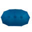 Parasol rectangulaire d'extérieur 14,8 pi avec manivelle - bleu foncé