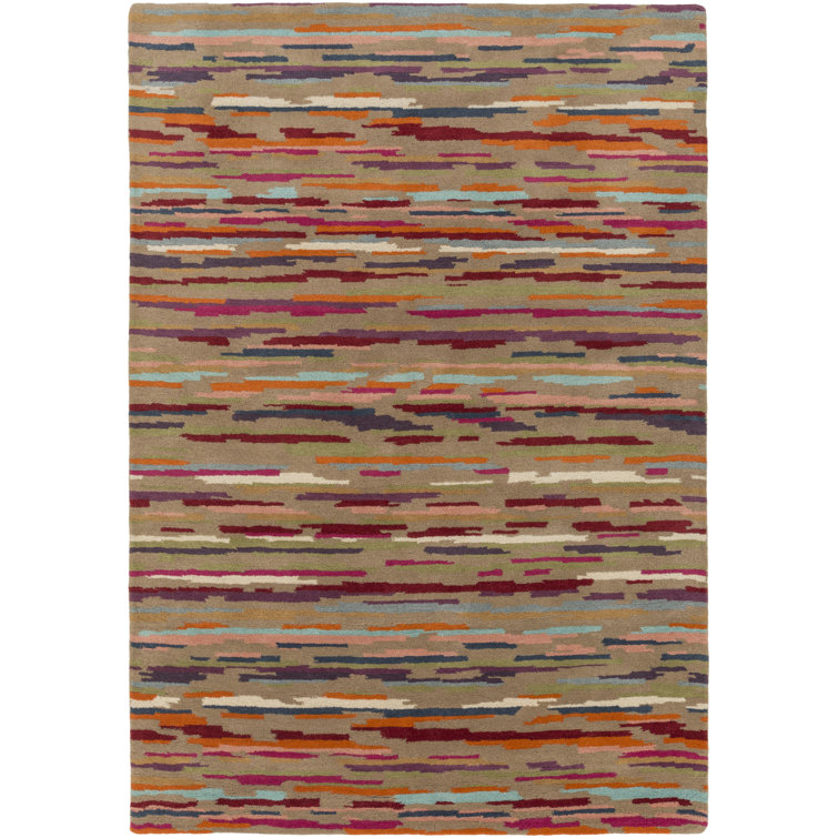 Cassady Wool Abstract Indoor Rug