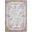 Floral Area Rug in Ivory