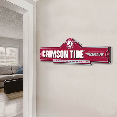 NCAA Alabama Crimson Tide Street Sign