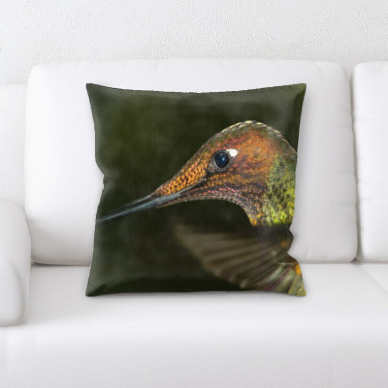 Microsuede Throw Pillow
