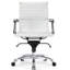 Chaise de bureau en cuir Lonty-310102825-310102827