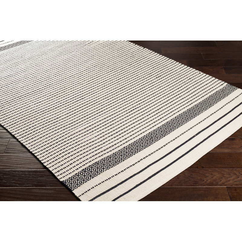 Courtdale Cotton Striped Indoor Rug, Runner 2'6" x 8'