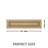 Hand Woven Natural Fiber Hallway Runner Rug-864093741