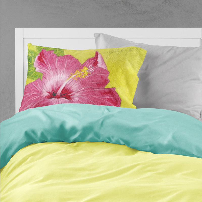Hibiscus Microfiber Floral