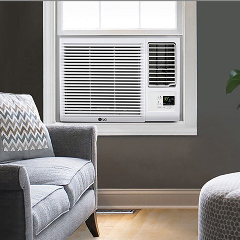 12,000 BTU Window Air Conditioner With Heater, Remote And Wifi Control