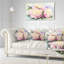 Fleurs pivoines roses - Coussin imprimé floral-29075911-29075910
