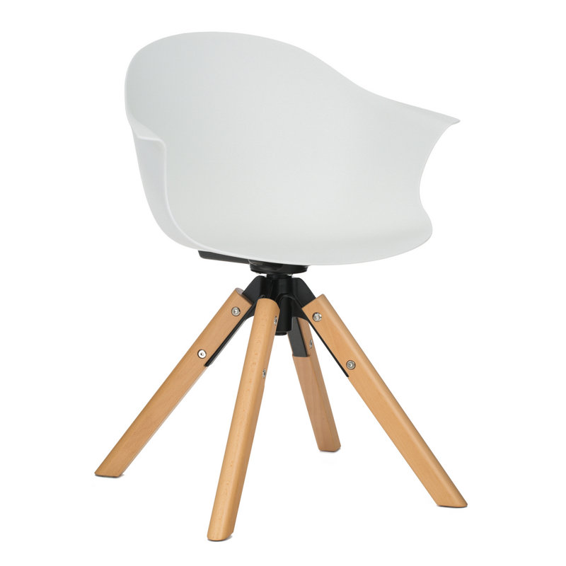 Barvick Arm Chair, White, 4