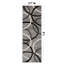 Tapis gris / noir / ivoire Devonshire-724310743