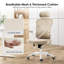 Chaise de bureau ergonomique en maille à haut dossier avec appui-tête réglable et soutien lombaire-1859002520-1859002523