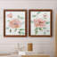 Rose Contour - ensemble de 2 peintures sur toile encadrées-1702167011-1702167010