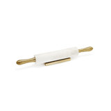 Classic Touch Marble Rolling Pin with Stand
