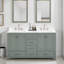 Modero 60'' W Double Bathroom Vanity Base-1748448050