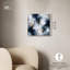 «Midnight and Ivory I», art mural abstrait sur toile -1479285456-1479285474
