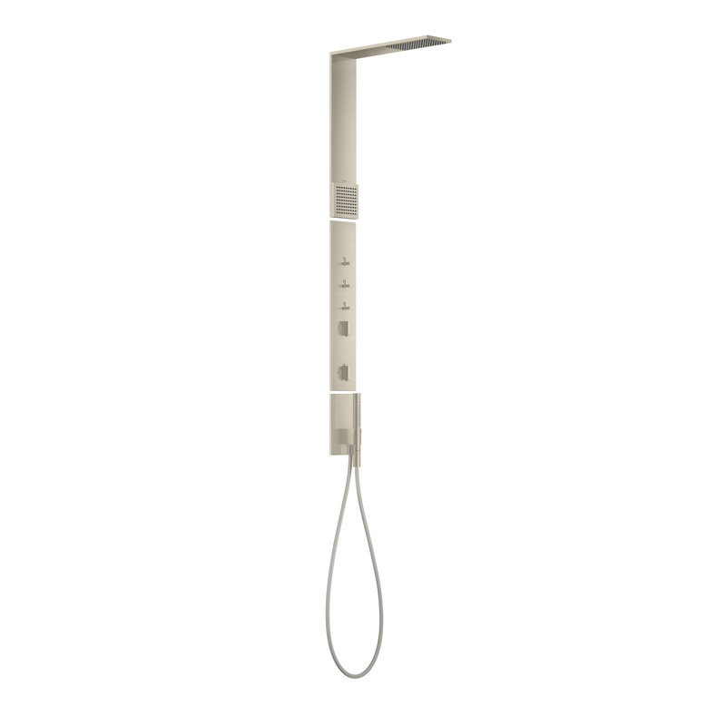 AXOR Showercomposition Shower Column Set,1.75 GPM, Brushed Nickel