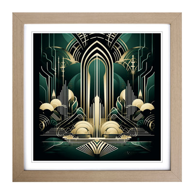 River Deco - Framed Print