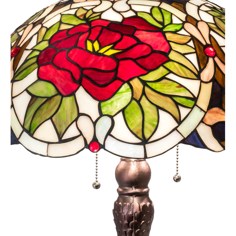 Lampe de table 31 "High Renaissance Rose