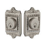 Nostalgic Warehouse Egg & Dart Plate Double Cylinder Deadbolt