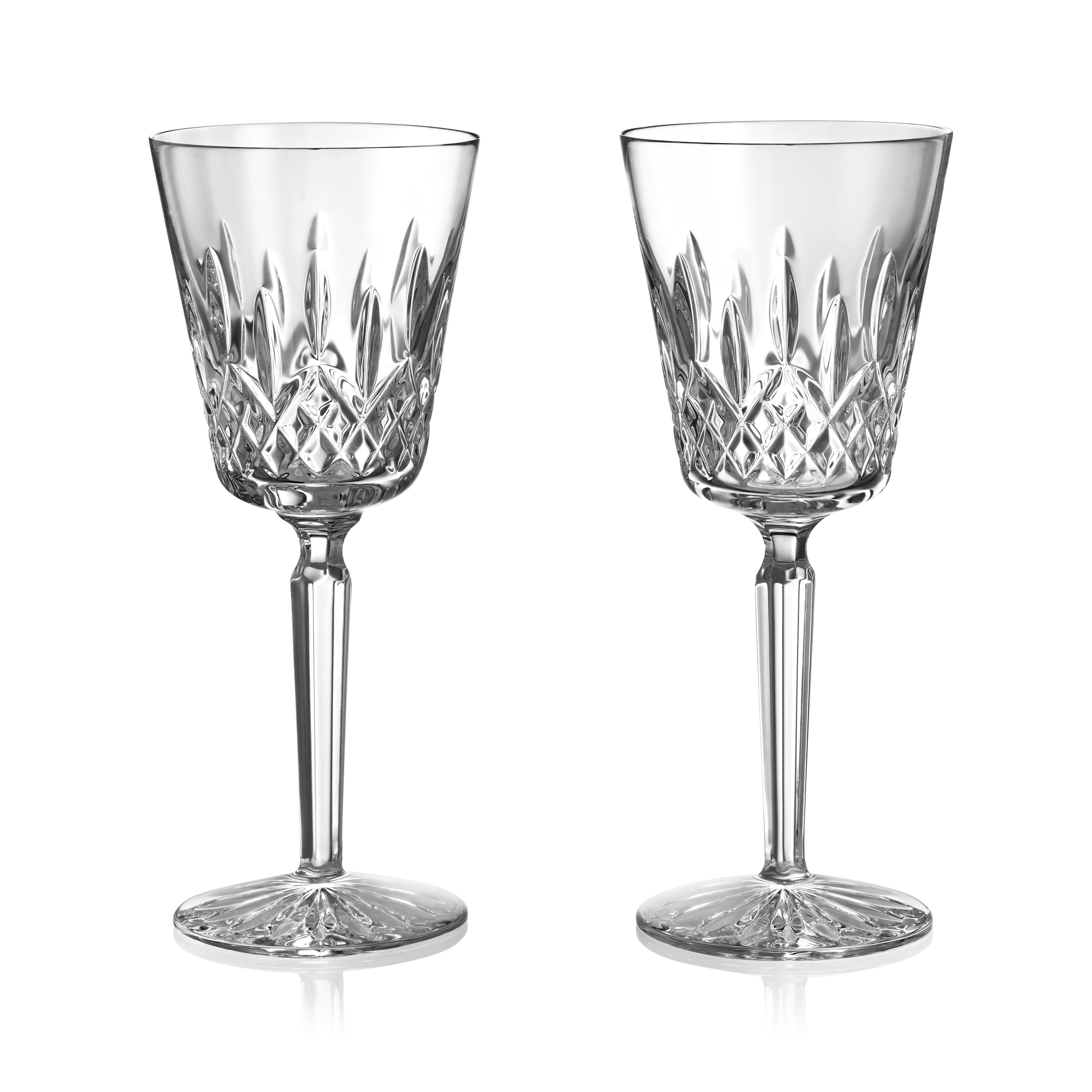 Lismore tall water glasses by Waterford (5)