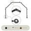 Tringle à rideaux simple réglable 0,81 po Heimann-782609343-720593484