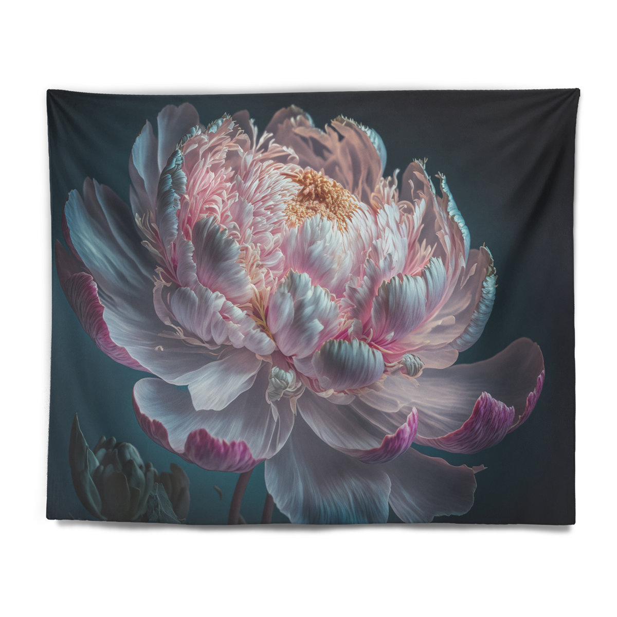 Red Barrel Studio® Polyester Blossoming Pink and White Peony IV ...