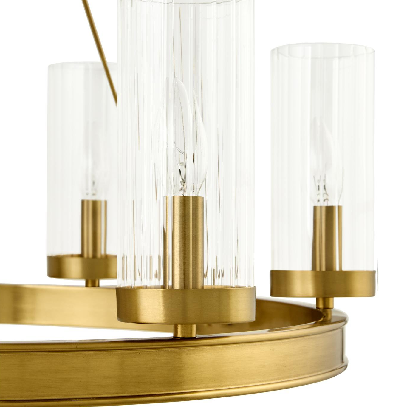 Patterson Chandelier, Brass
