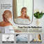 Miroir de salle de bain ovale moderne |  Cadre-424648694-406325272