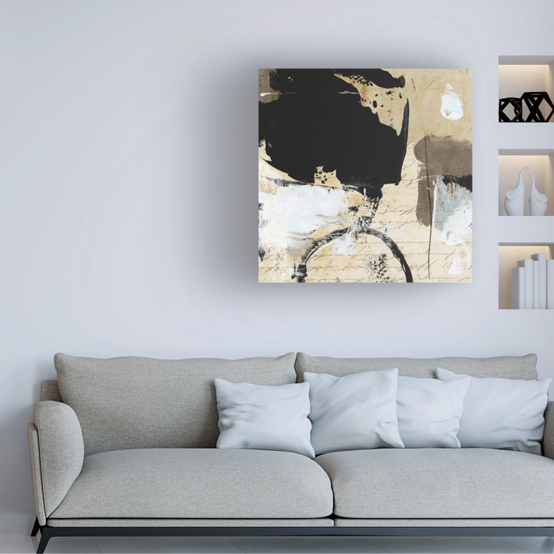 Art sur toile, bolologienne Suzanne Nicoll, H 14 po x l 14 po