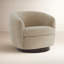 Fauteuil demi-tonneau pivotant rembourré Marcy-1458193521-1533503887