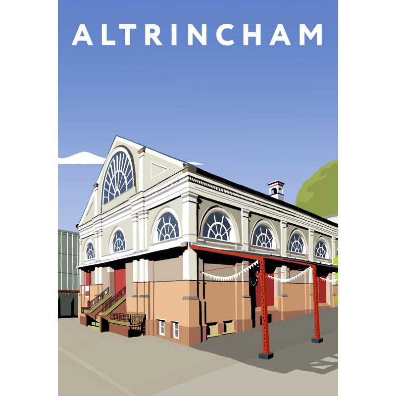 Altrincham by Richard O'Neil - Print, 40 cm H x 30 cm W x 1 cm D, No Frame
