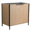 Commode de salle de bain contemporaine de 36 po - Meuble de rangement spacieux et à fermeture en douceur