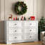 Commode double 6 tiroirs l 47,2 po Valera -114309306